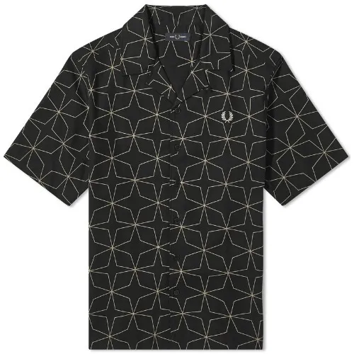 FRED PERRY  |Button-down Unisex Street Style Plain Short Sleeves Logo