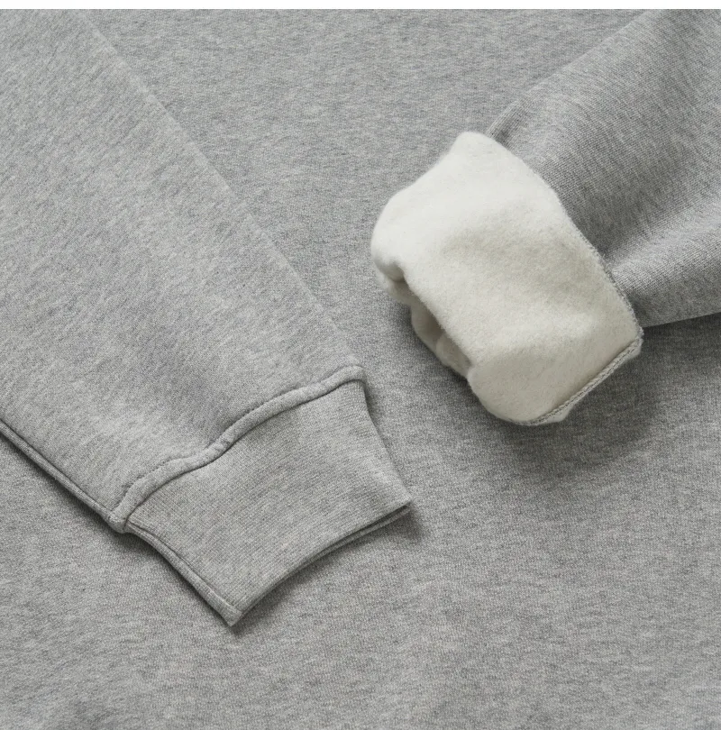 Ganni  |Crew Neck Street Style Long Sleeves Plain Cotton Logo