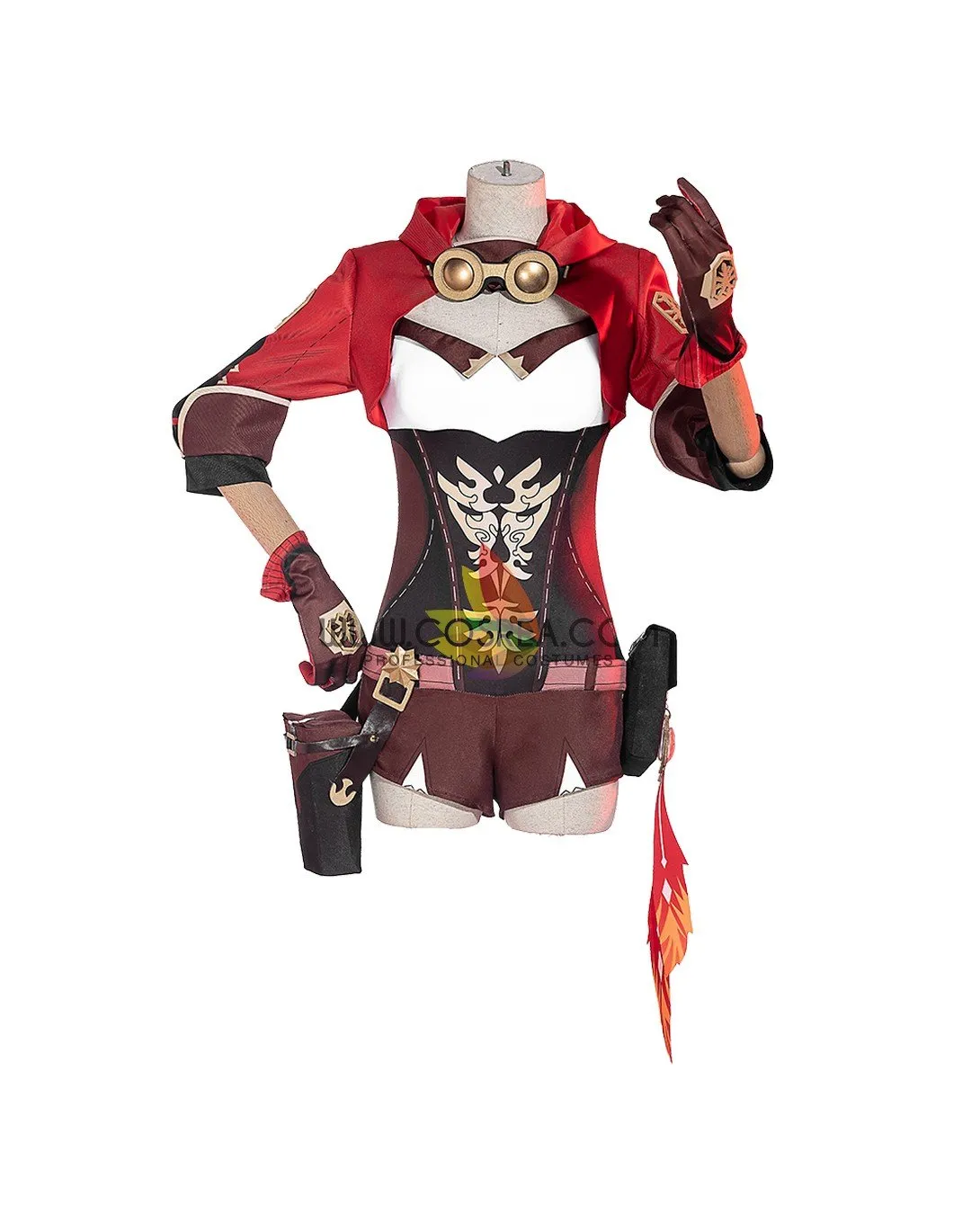 Genshin Impact Amber Limited Custom Sizing Cosplay Costume