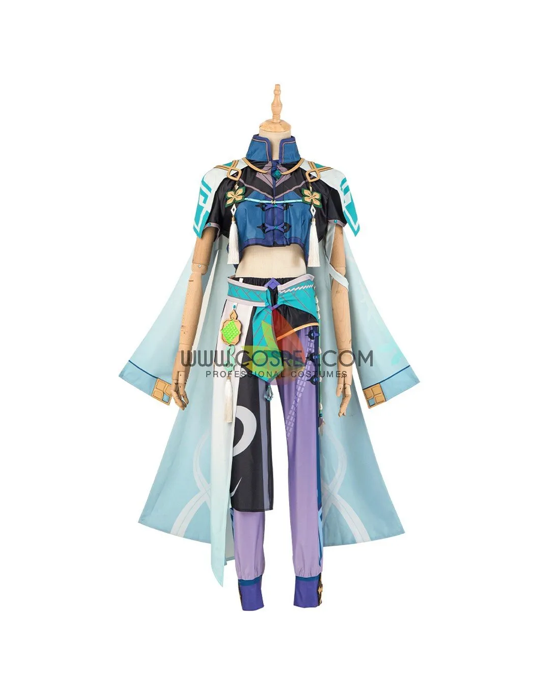 Genshin Impact Baizhu Limited Custom Sizing Cosplay Costume