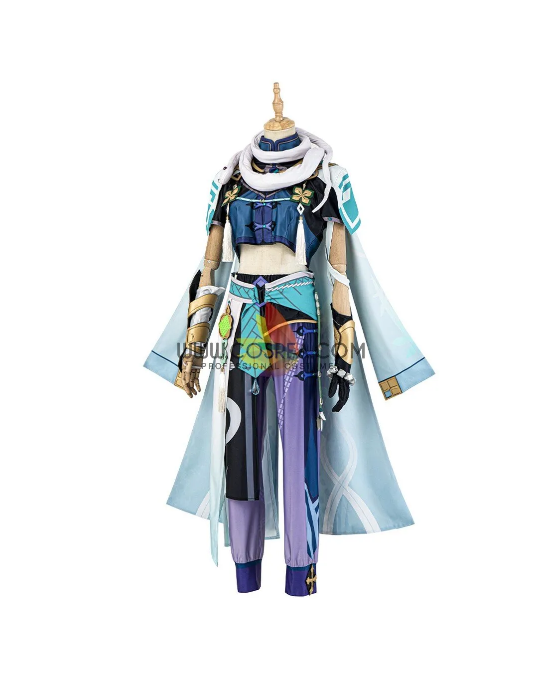 Genshin Impact Baizhu Limited Custom Sizing Cosplay Costume