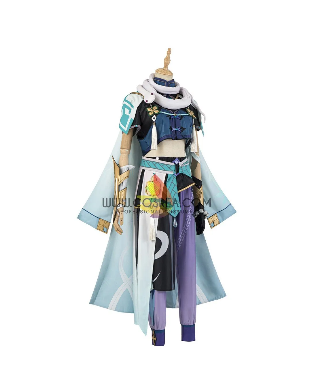 Genshin Impact Baizhu Limited Custom Sizing Cosplay Costume