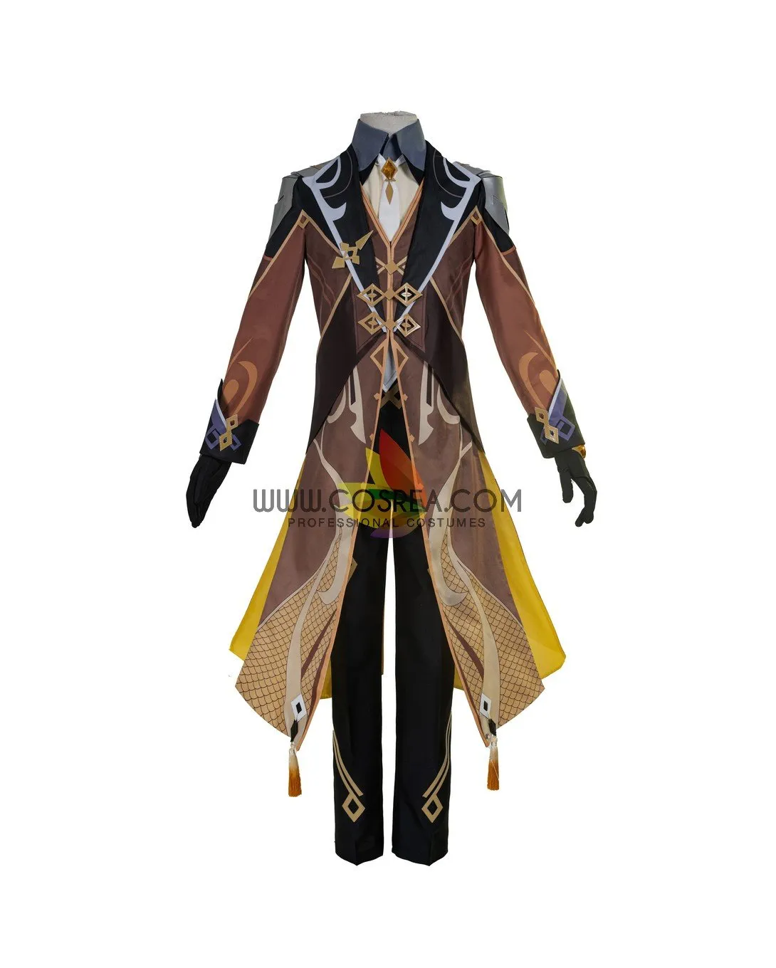 Genshin Impact Zhongli Limited Custom Sizing Cosplay Costume