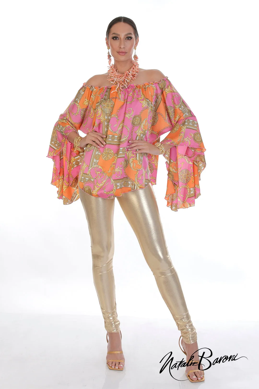 Gold Leggings - Murano