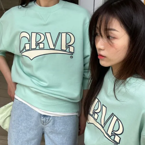 GROVE  |Unisex Street Style Collaboration Long Sleeves Logo