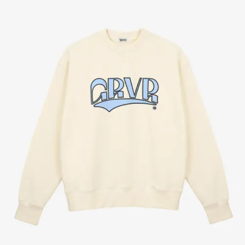 GROVE  |Unisex Street Style Collaboration Long Sleeves Logo