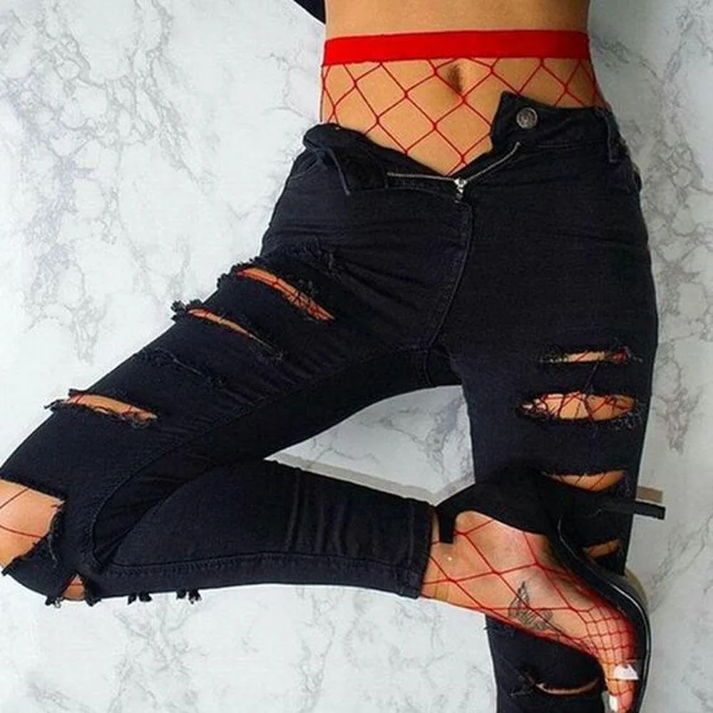 Grunge Classic Fishnets Tights