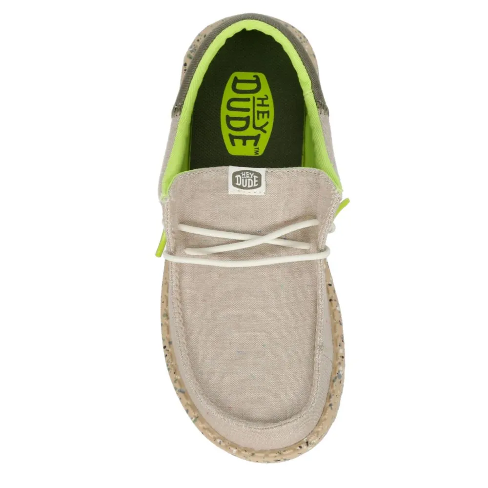 HEYDUDE  BOYS WALLY YOUTH SLIP ON SNEAKER