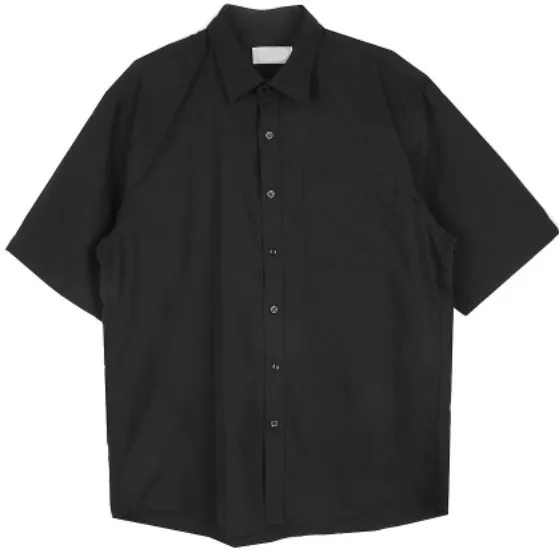 HOLY IN CODE  |Button-down Unisex Street Style Short Sleeves Shirts