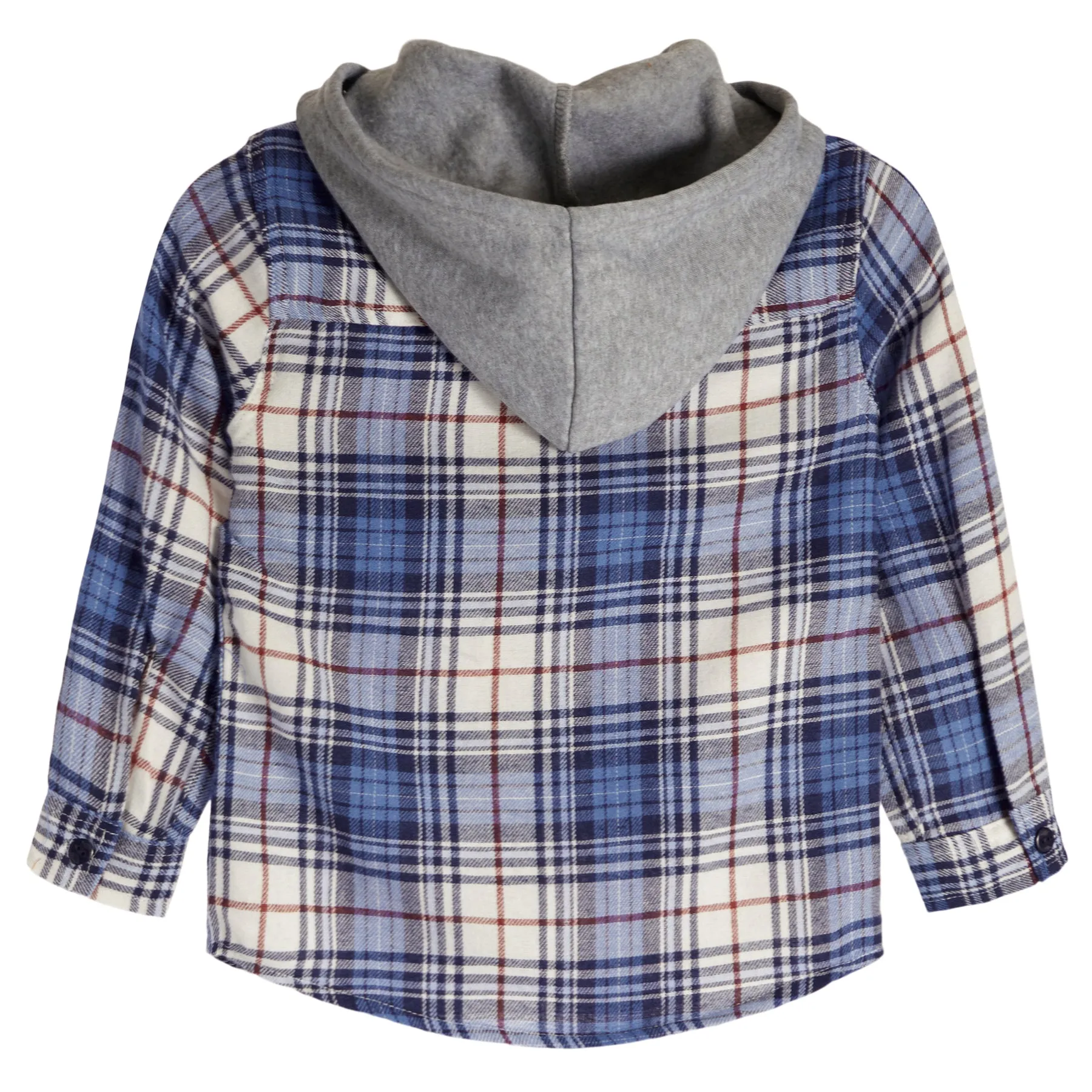 Hooded Flannel Shirt