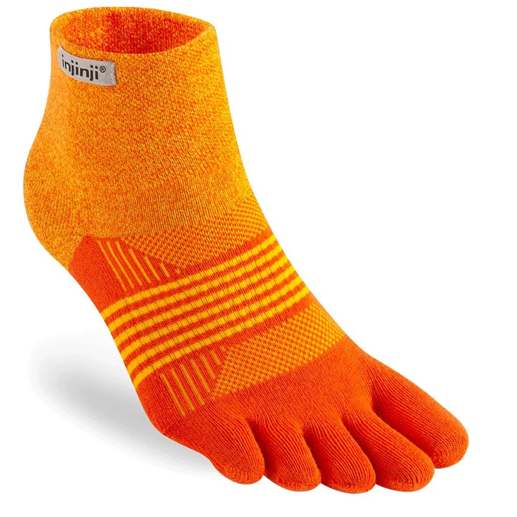 Injinji TRAIL Womens Specific Midweight Mini-Crew Running Socks