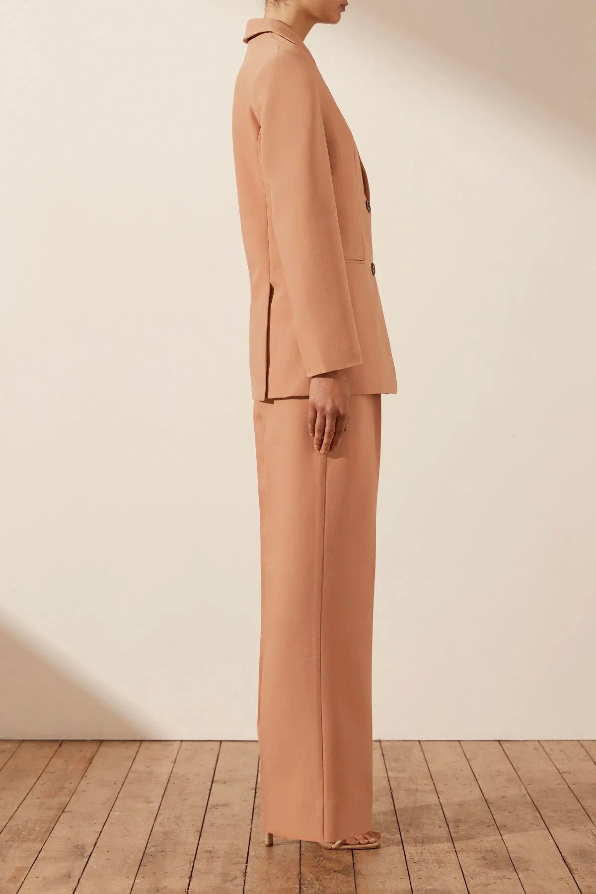 Irena Oversized Blazer - Terracotta