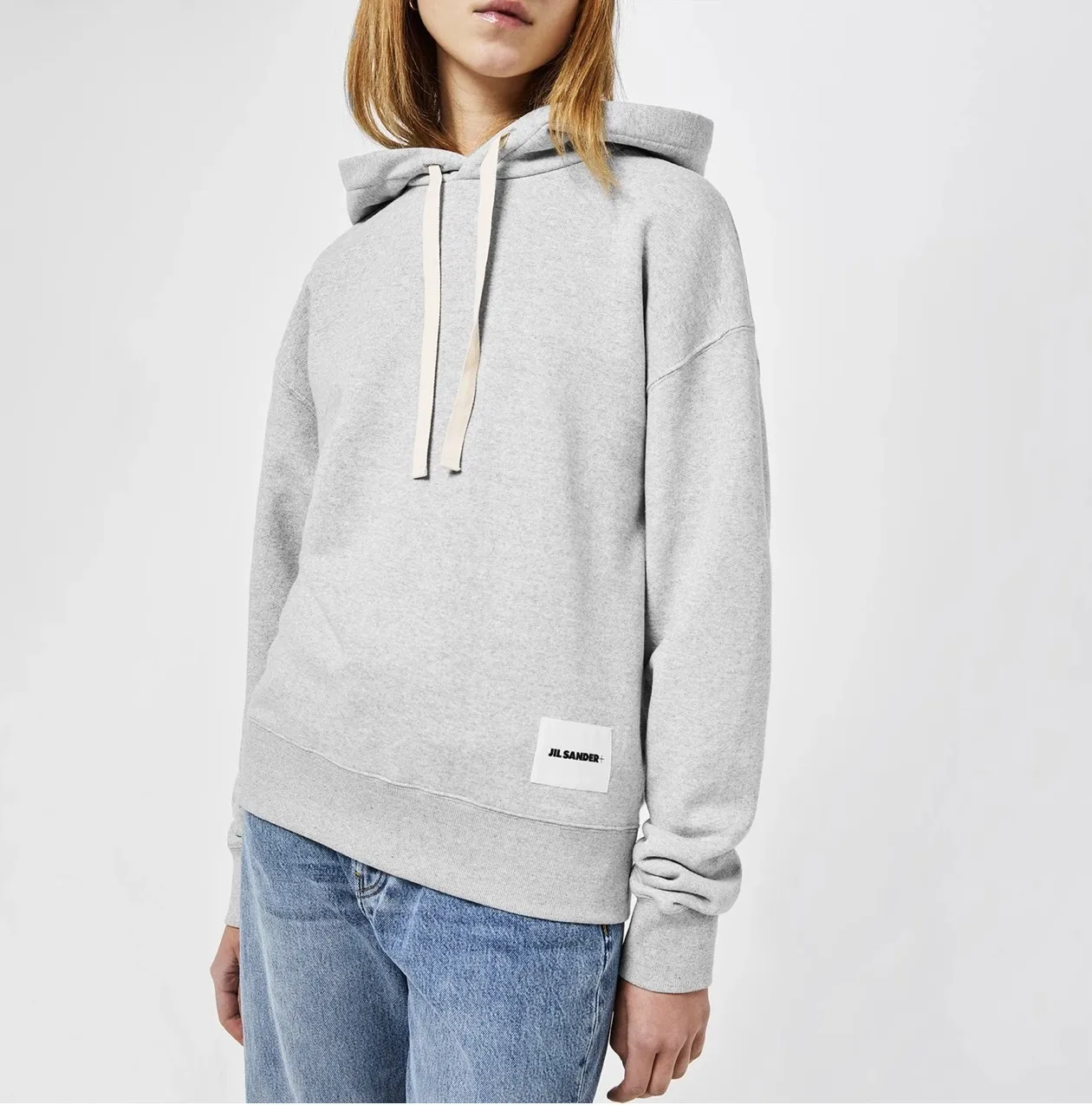 Jil Sander  |Unisex Sweat Street Style Long Sleeves Plain Cotton Logo