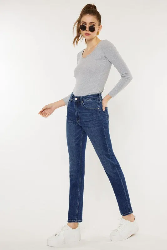 KanCan High Rise Slim Straight Jeans