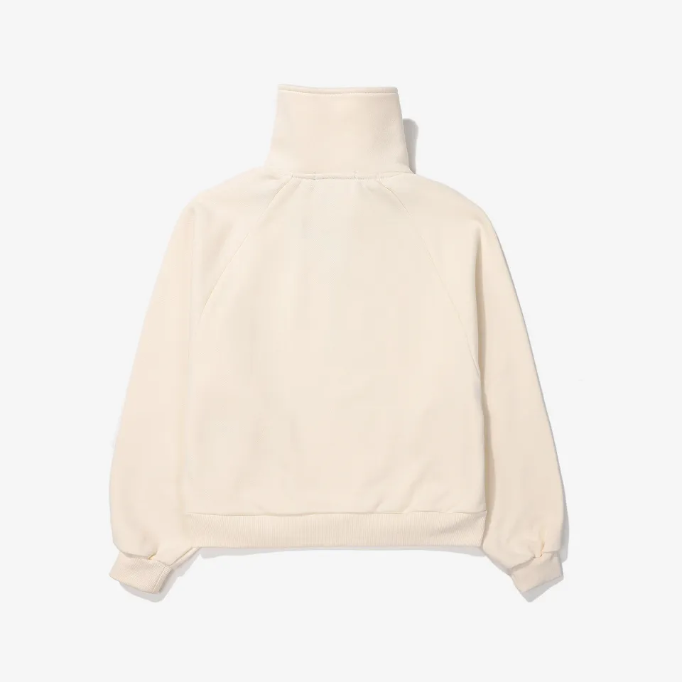 Keds  |[ KEDS ]★LOGO WOMEN'S HALF ZIP SWEATSHIRT