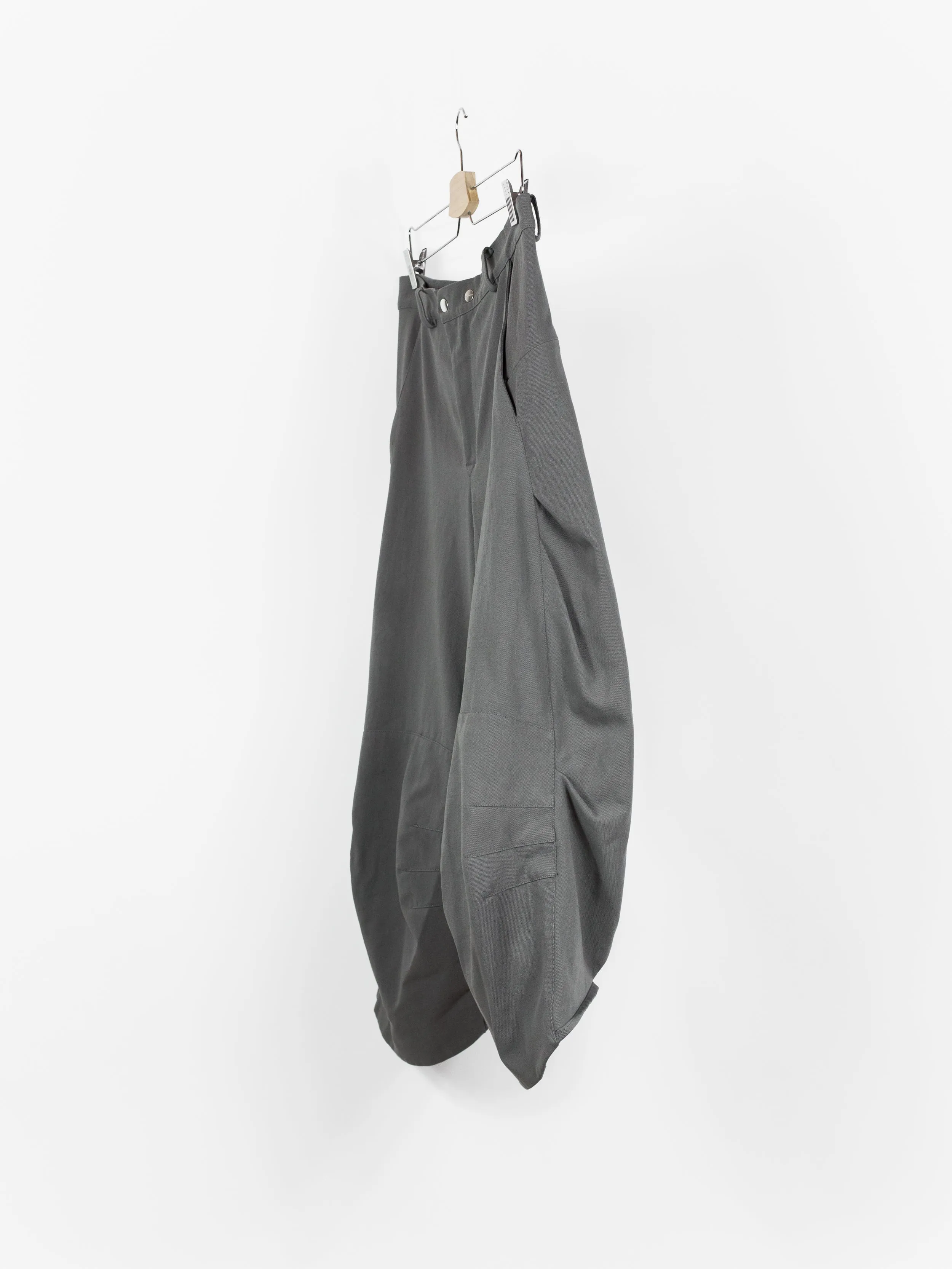 Kiko Kostadinov SS19 00062019 Steel Grey 'Kanu' Trousers