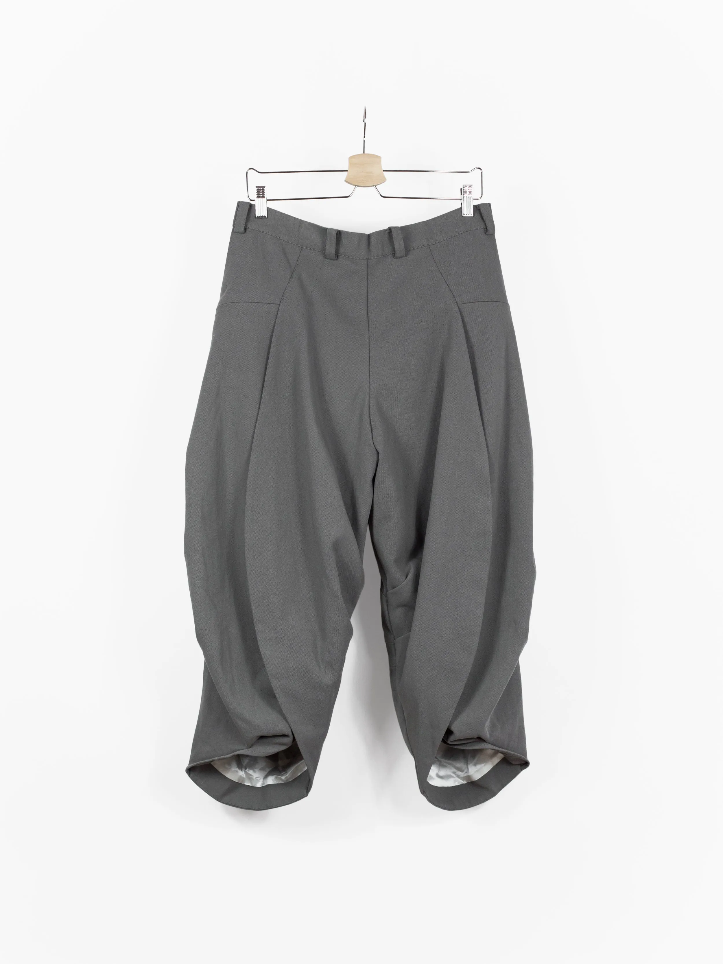 Kiko Kostadinov SS19 00062019 Steel Grey 'Kanu' Trousers