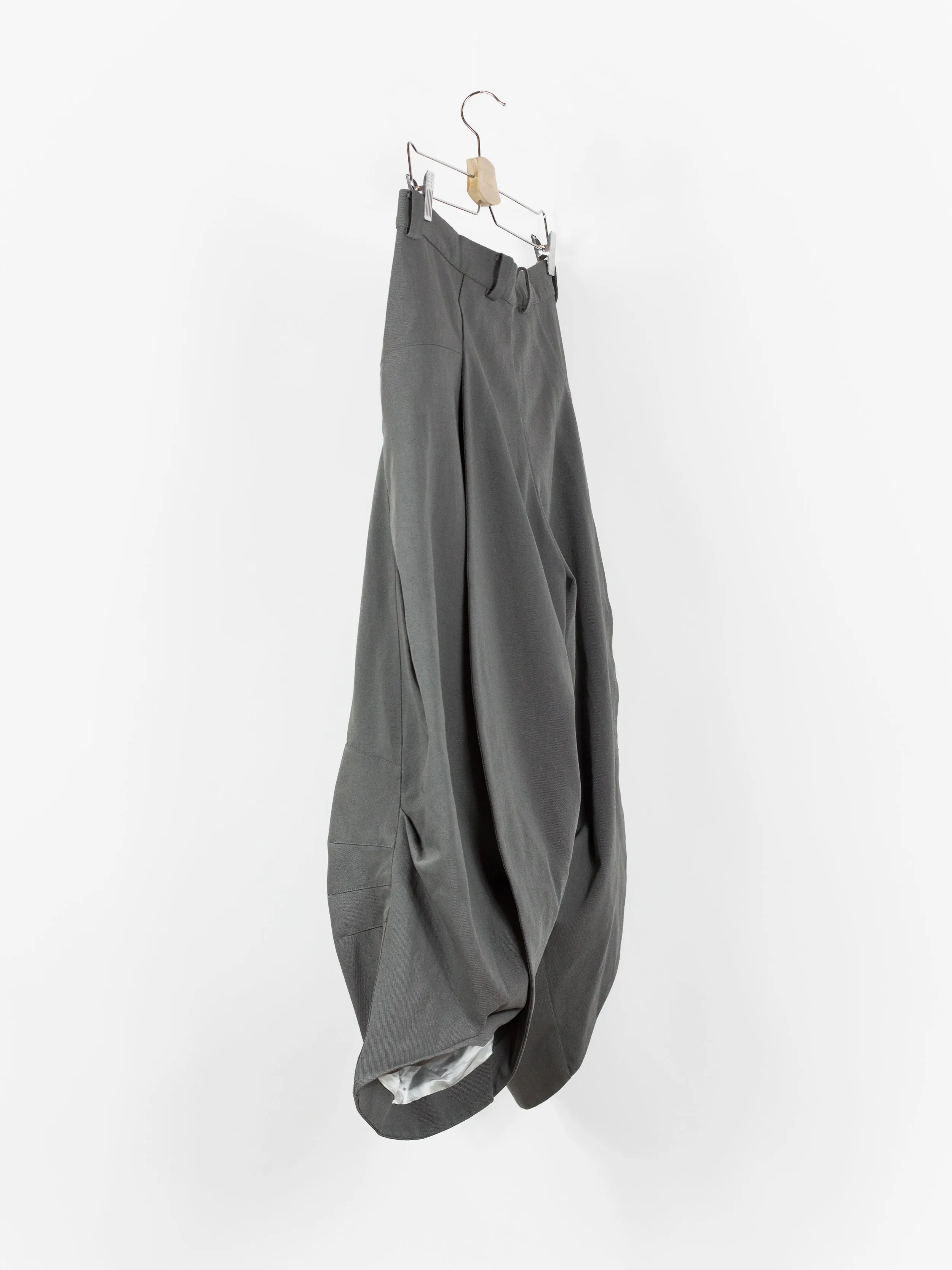 Kiko Kostadinov SS19 00062019 Steel Grey 'Kanu' Trousers