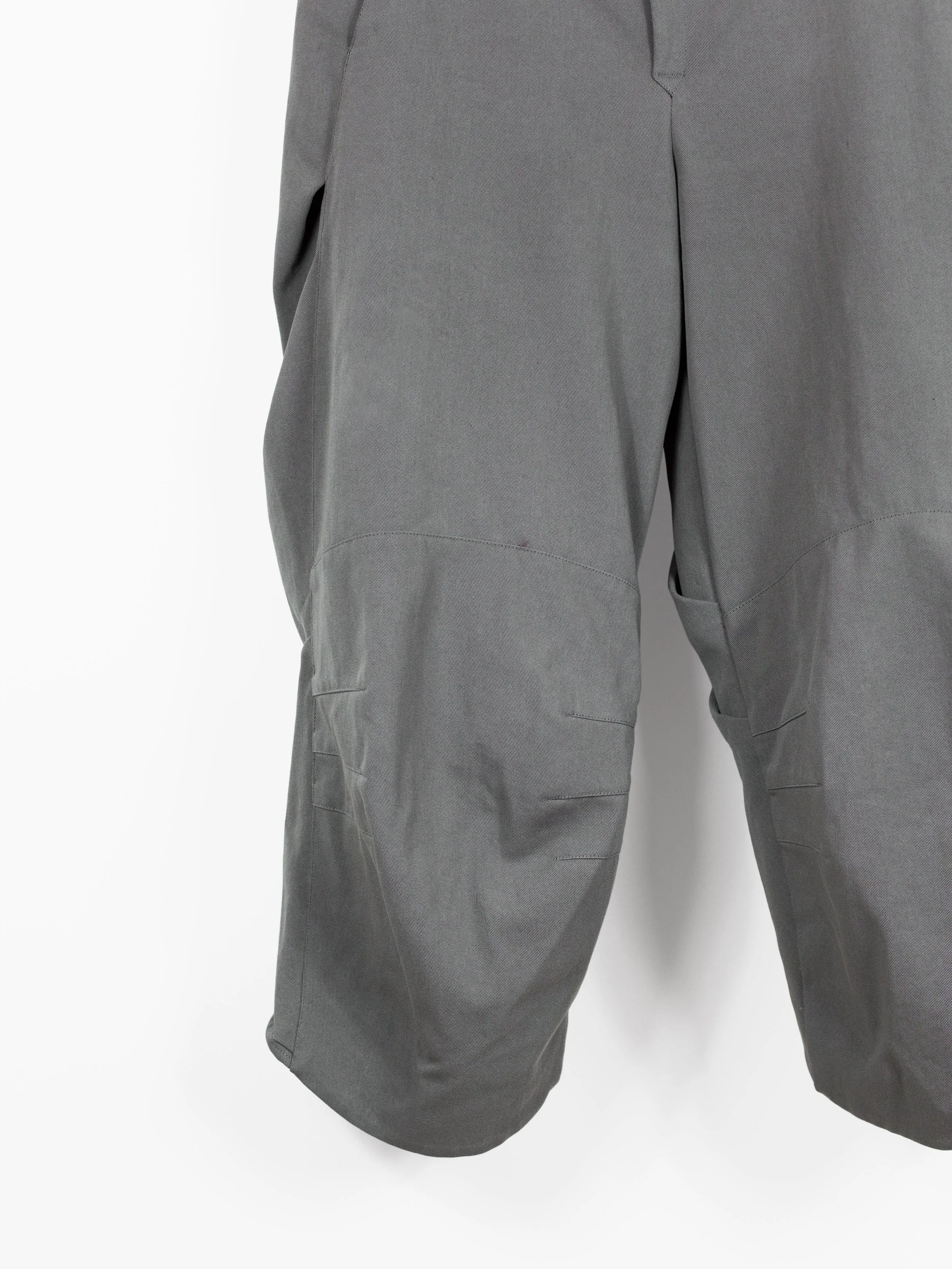 Kiko Kostadinov SS19 00062019 Steel Grey 'Kanu' Trousers