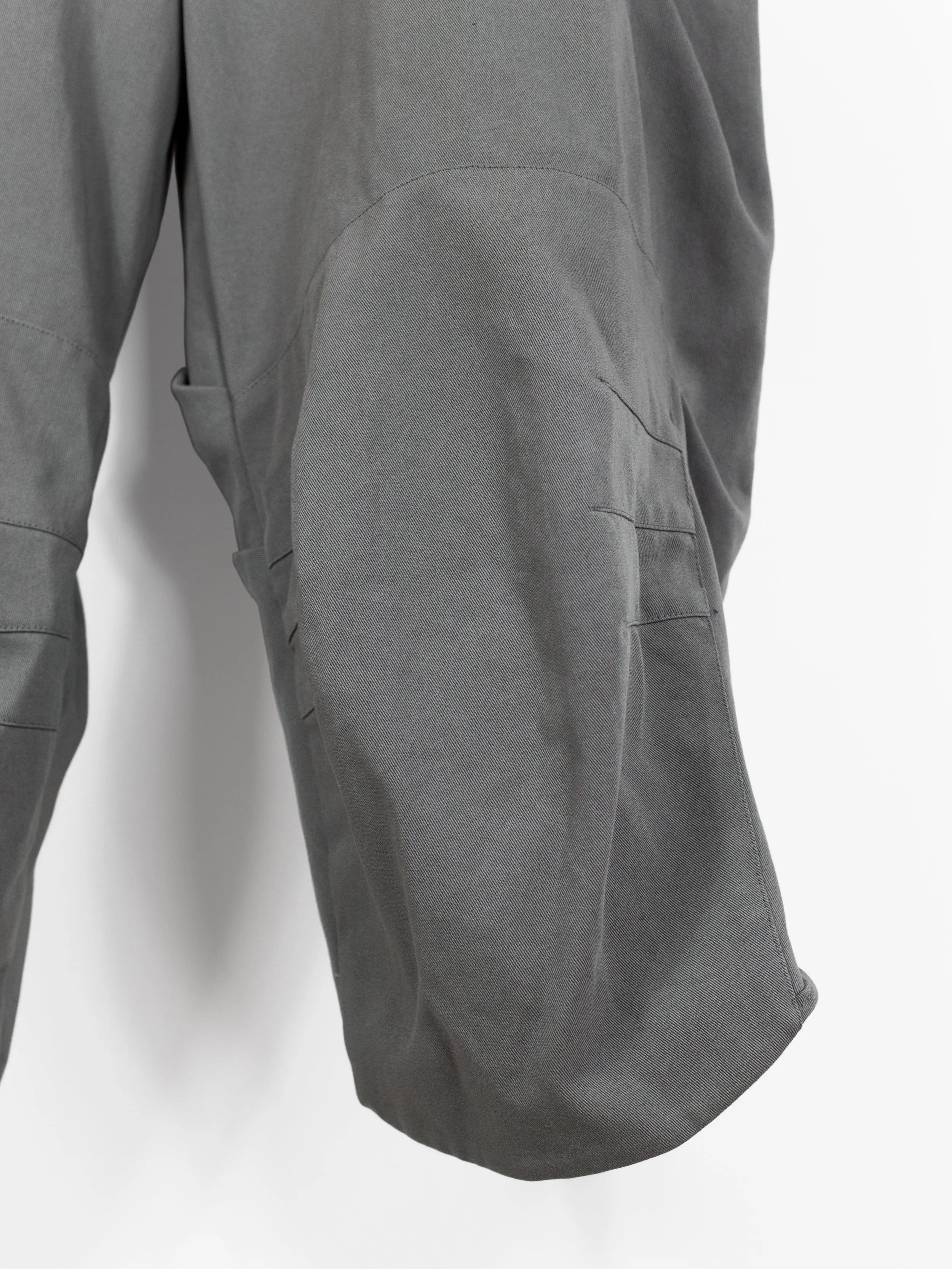 Kiko Kostadinov SS19 00062019 Steel Grey 'Kanu' Trousers