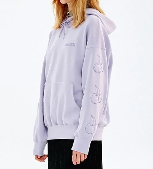 KIRSH  |Unisex Street Style Long Sleeves Cotton Logo