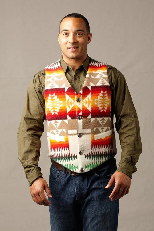 Kraffs Wool Vest, Chief Joseph Ivory