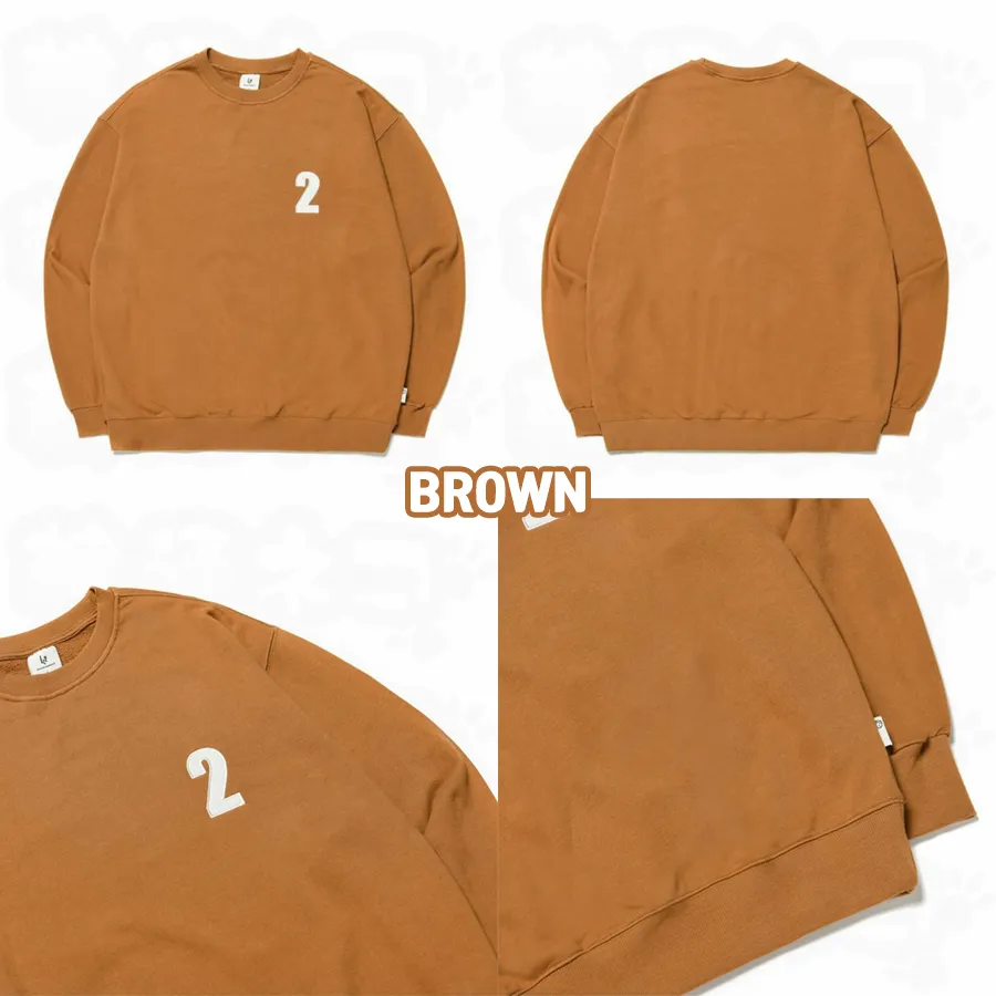 LE2  |BTS V Jimin★LE2★2 LOGO SWEAT SHIRT