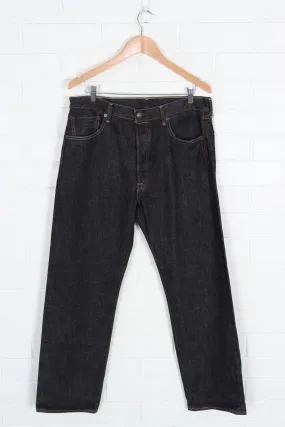 LEVI'S 501 Dark Wash Baggy  Jeans Mexico Made (36 x 32)