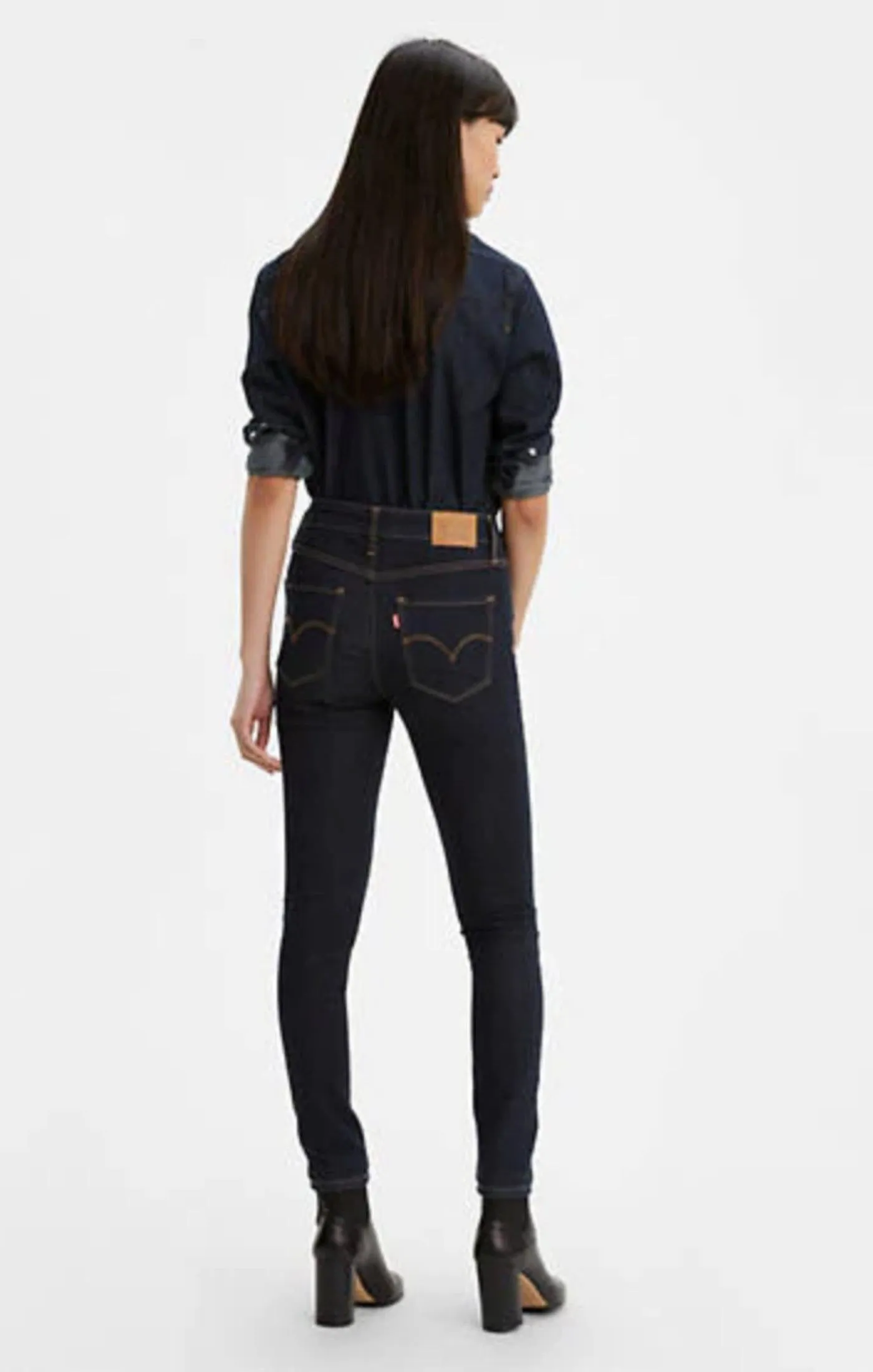 Levi's 721 Dark Wash High Rise Skinny