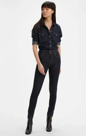 Levi's 721 Dark Wash High Rise Skinny