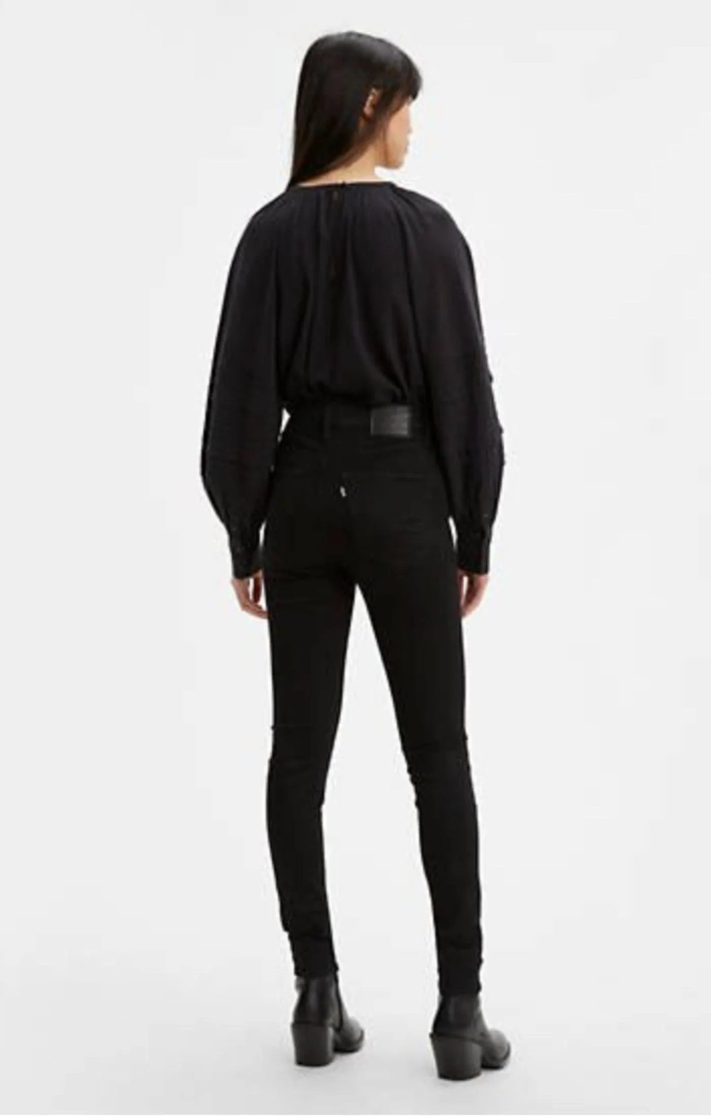 Levi's Mile High Super Skinny Jeans in Black