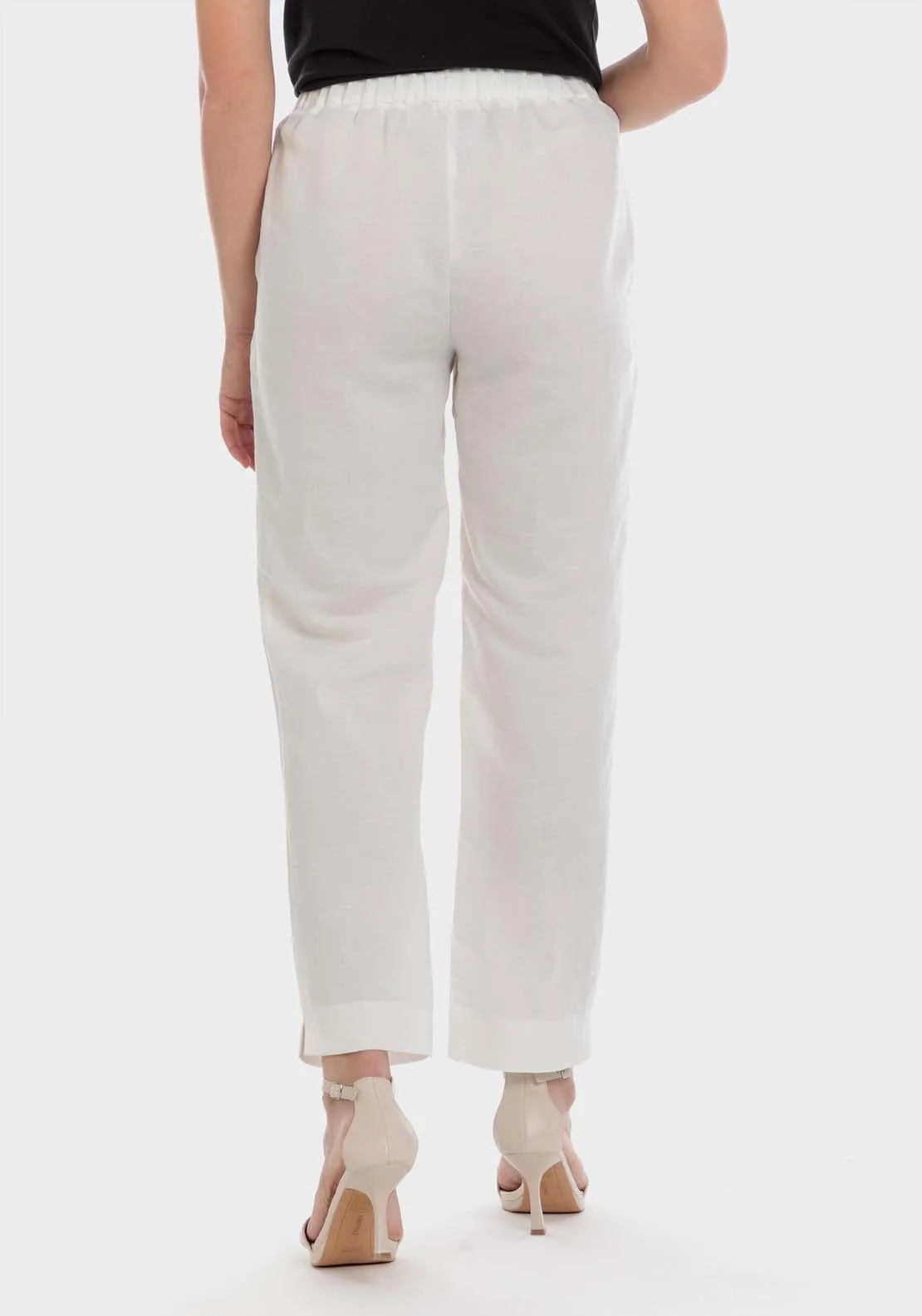 Linen Trouser - White