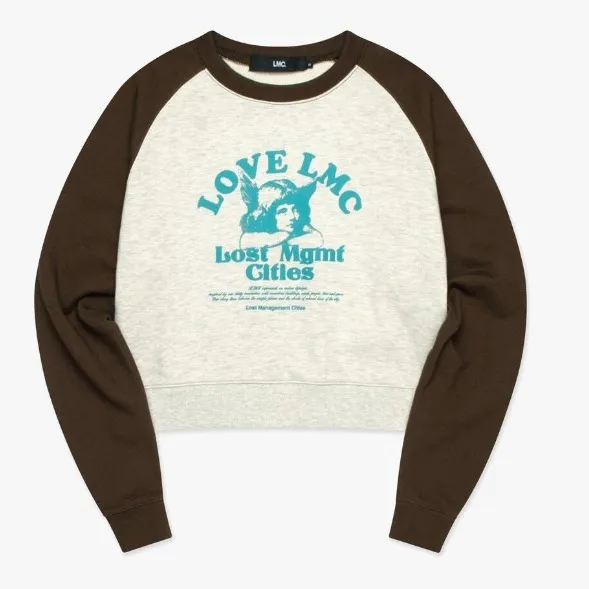 LMC  |Street Style Long Sleeves Plain Cotton Logo