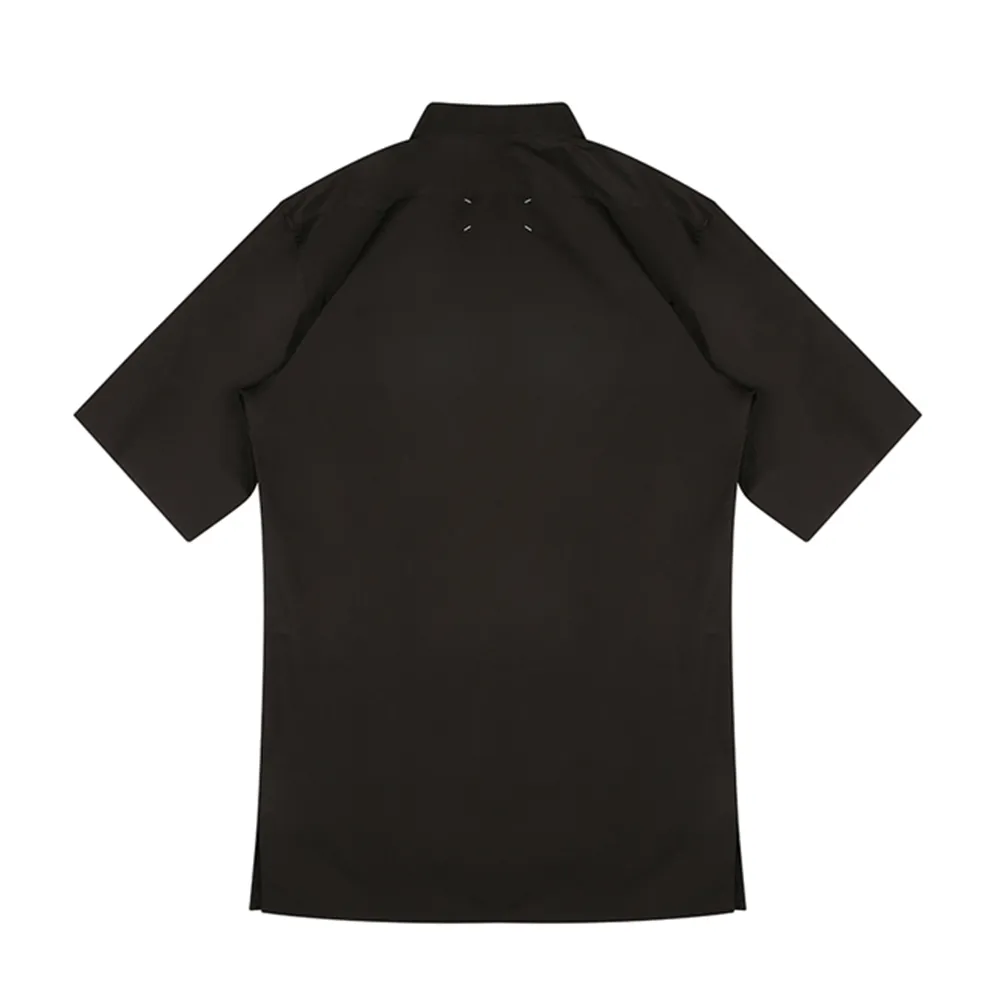 Maison Margiela  |Button-down Street Style Cotton Short Sleeves Logo Designers