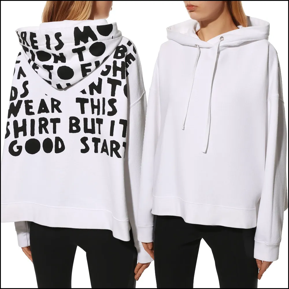 Maison Margiela  |Street Style Long Sleeves Plain Logo Outlet