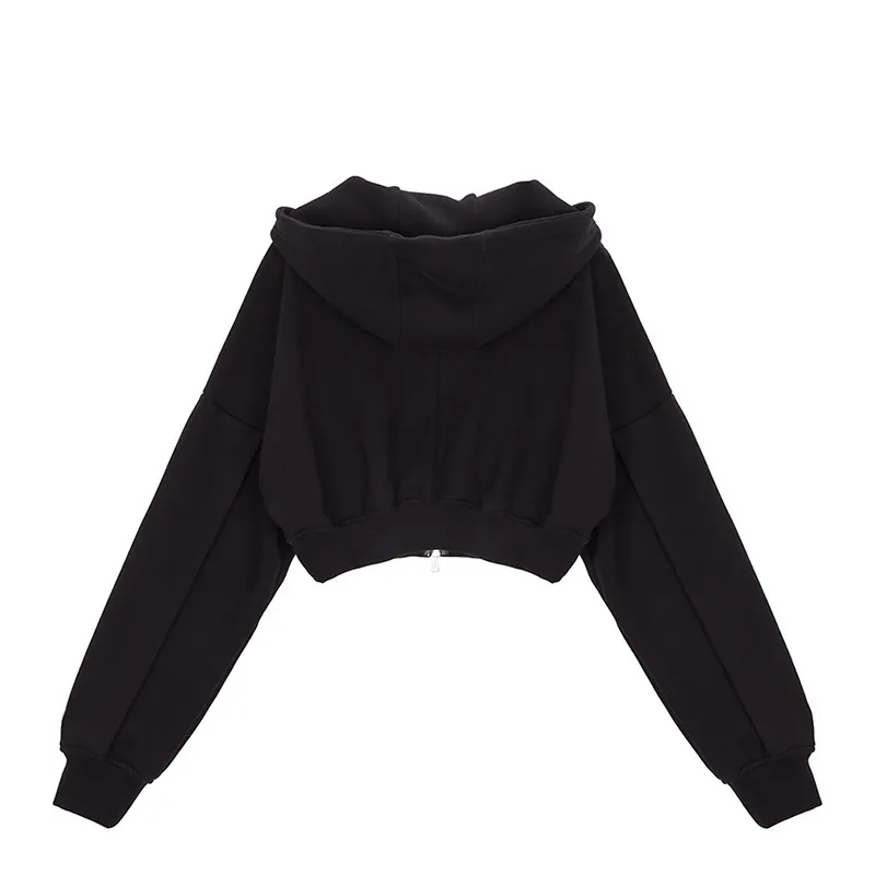 Matin Kim  |Street Style Long Sleeves Cotton Logo Hoodies & Sweatshirts