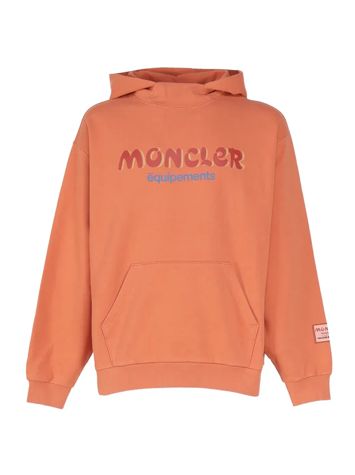 MONCLER  |Unisex Long Sleeves Cotton Oversized Logo