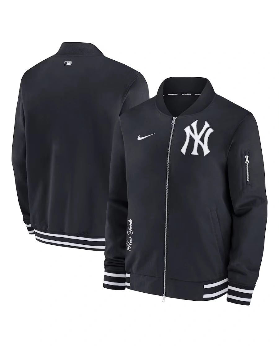 New York Yankees Bomber Jacket - William Jacket