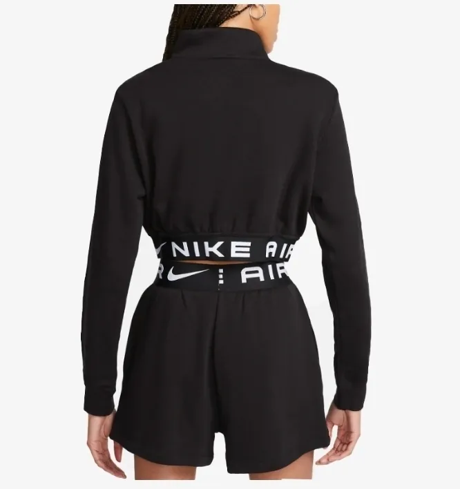 Nike  |Street Style Long Sleeves Plain High-Neck Logo