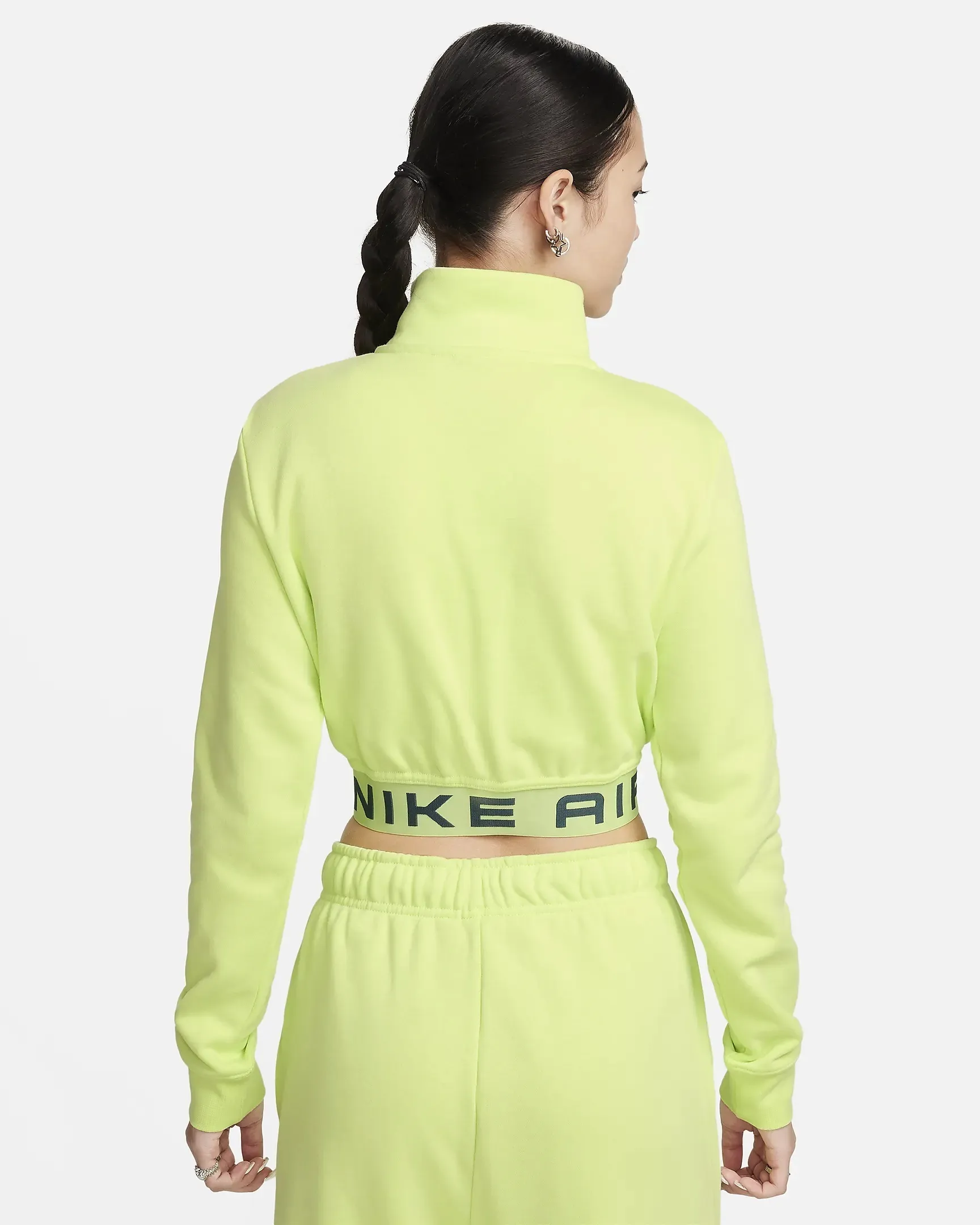 Nike  |Street Style Long Sleeves Plain High-Neck Logo