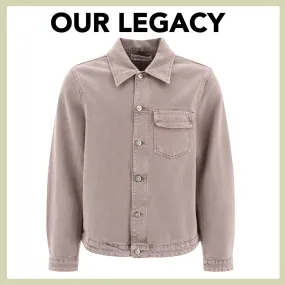 OUR LEGACY  |Button-down Unisex Street Style Long Sleeves Plain Cotton