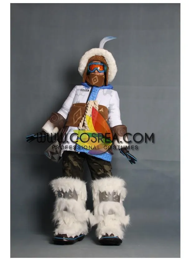 Overwatch Mei Yeti Hunter Skin Cosplay Costume