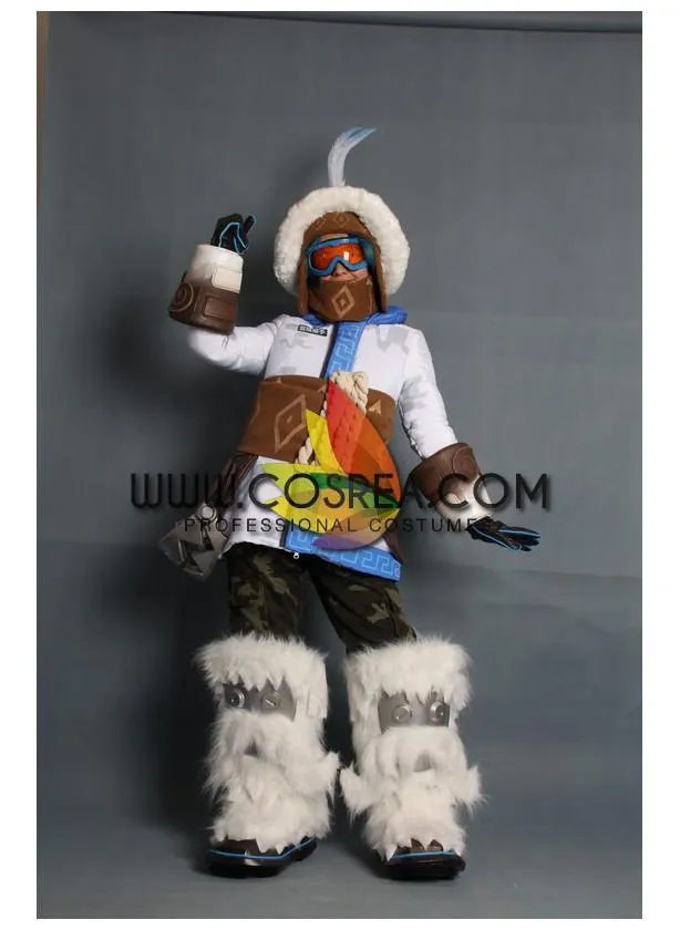 Overwatch Mei Yeti Hunter Skin Cosplay Costume