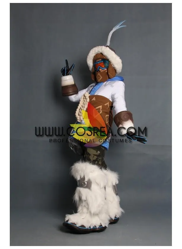 Overwatch Mei Yeti Hunter Skin Cosplay Costume