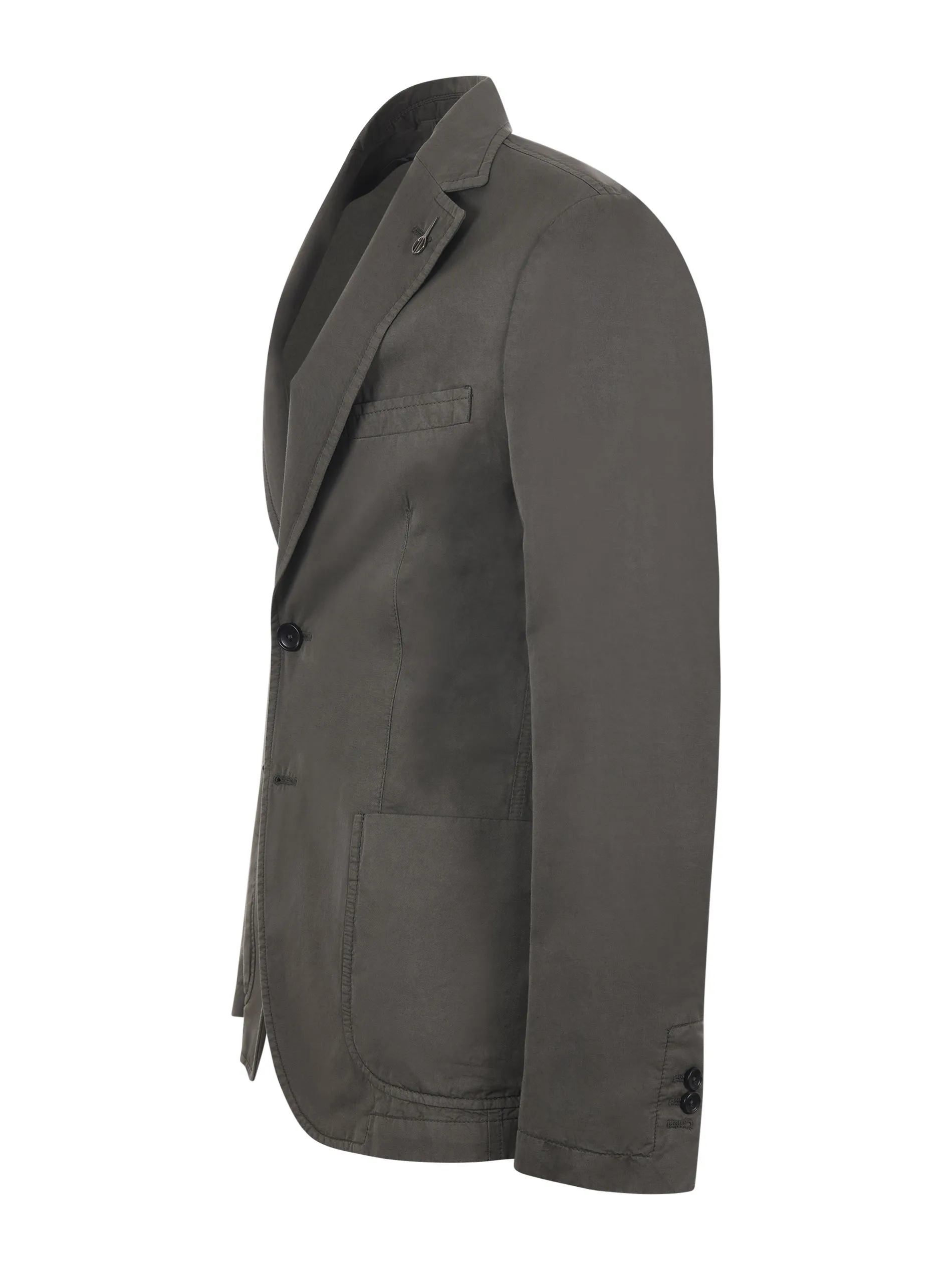 PAOLONI Paoloni jacket in cotton and linen blend