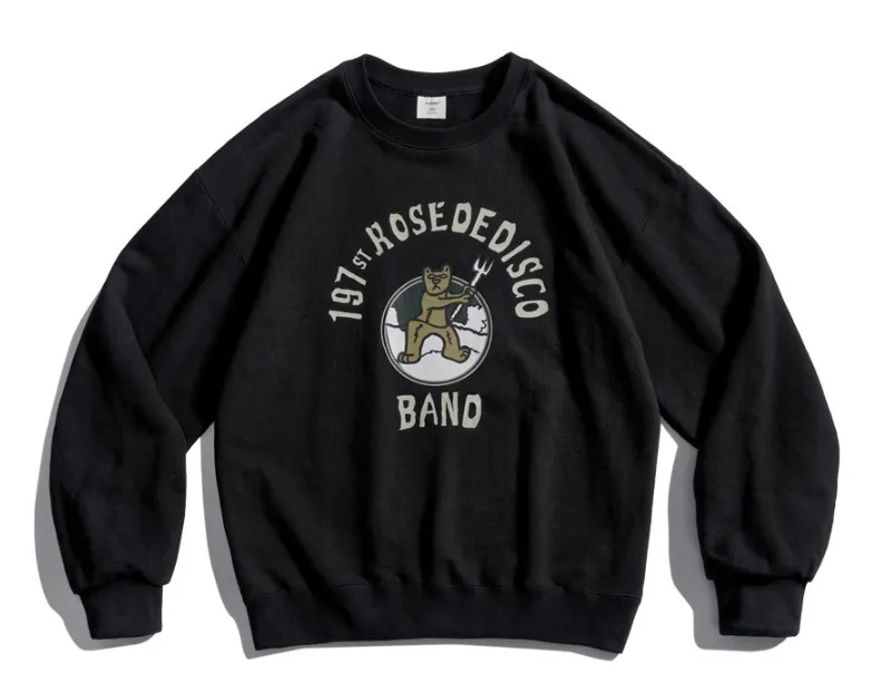 perstep  |[PERSTEP]★ROSE DISCO HEAVY WEIGHT SWEATSHIRT