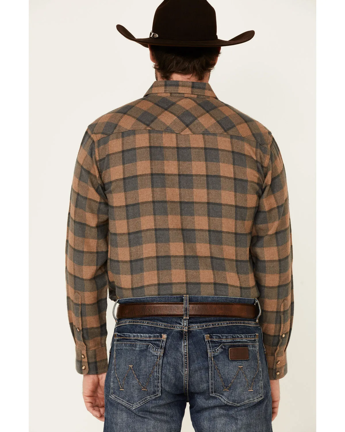 Product Name:  Ariat Men's Hartford Retro Plaid Long Sleeve Snap Western Flannel Shirt