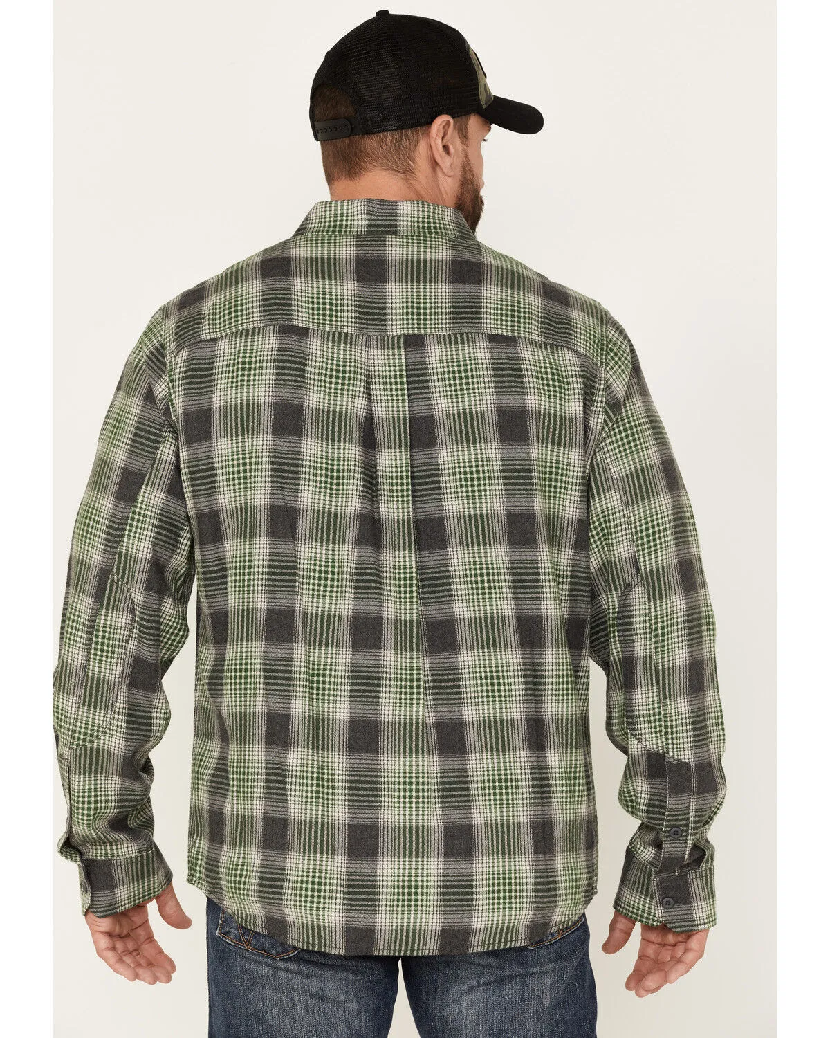 Product Name:  Brothers and Sons Men's Plaid Print Long Sleeve Button Down Flannel Shirt