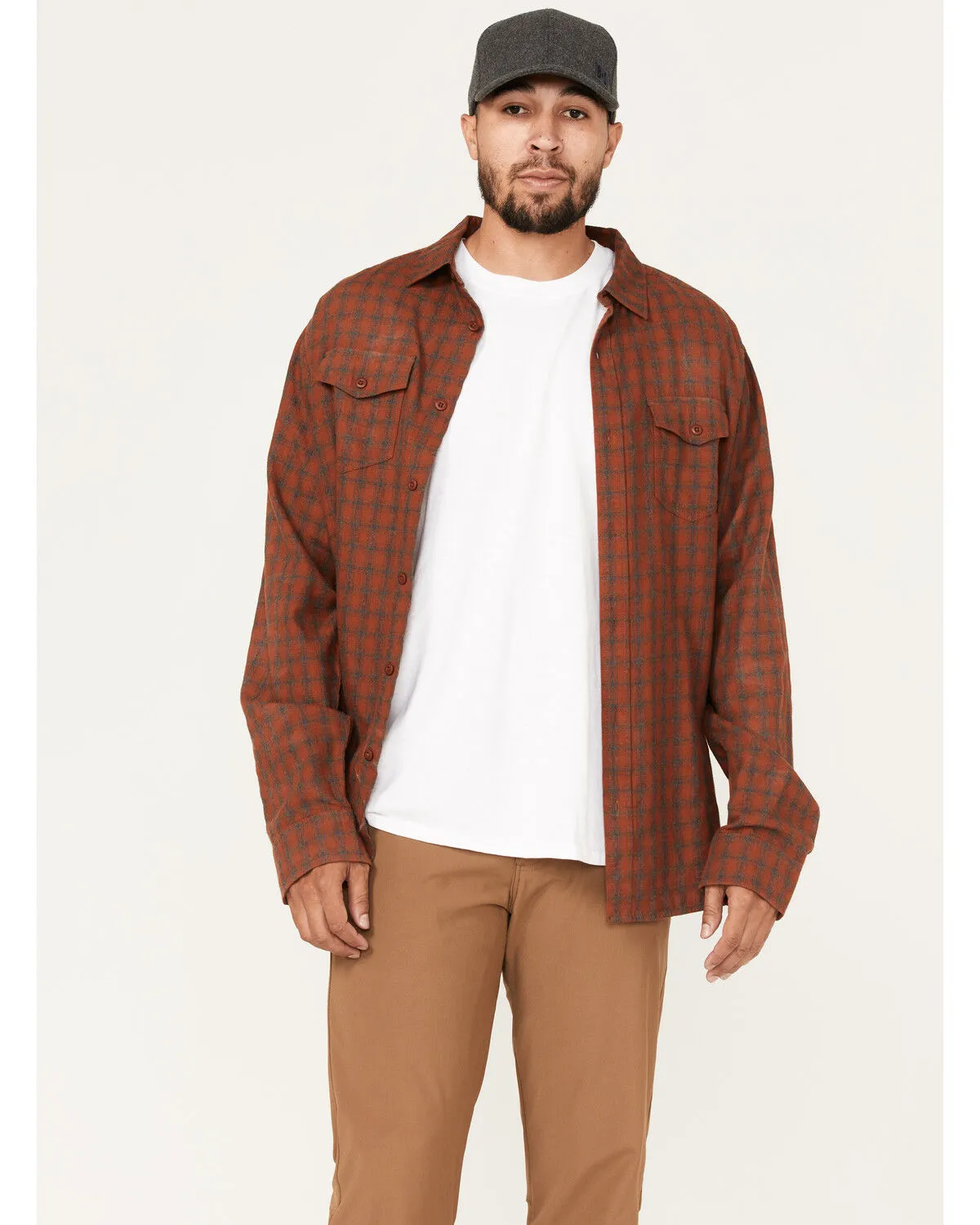 Product Name:  Brothers and Sons Men's Tencel Plaid Long Sleeve Button Down Western Flannel Shirt