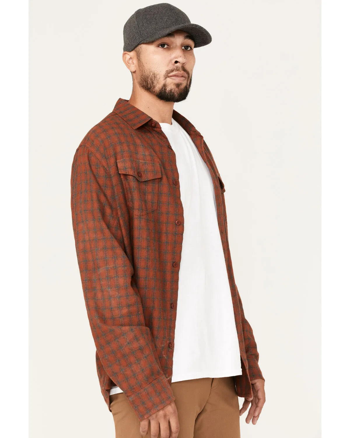 Product Name:  Brothers and Sons Men's Tencel Plaid Long Sleeve Button Down Western Flannel Shirt